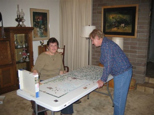 Puzzle building