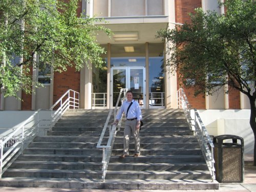 Leaving Admin Bldg for the Last Time